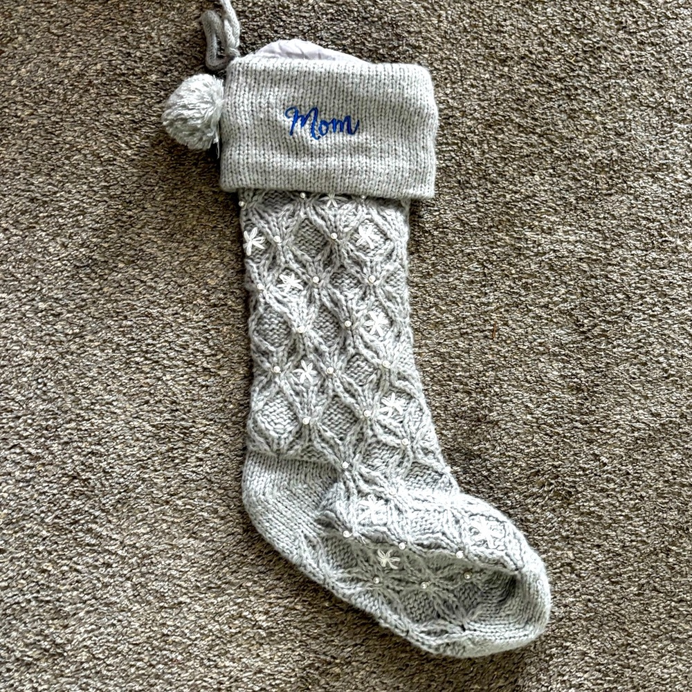 “Mom” Christmas Stocking